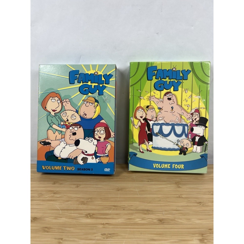 Family Guy DVD Lot‎ Volume 2 Season 3 & Volume 4 FOX